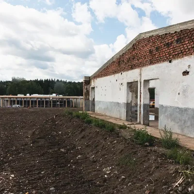 Torza vepřína / The torsoes of the pig farm